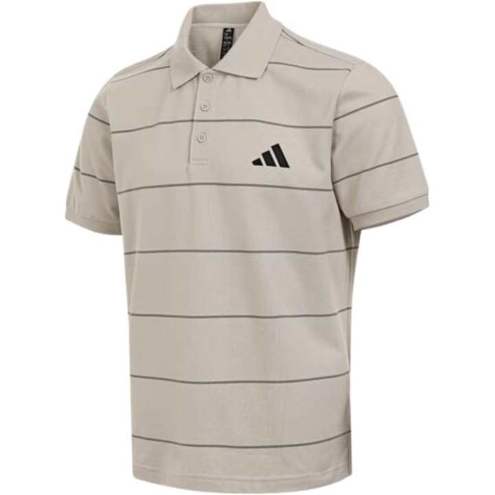 Adidas Adidas FI STRIPE POLO Shirt Men's Brown