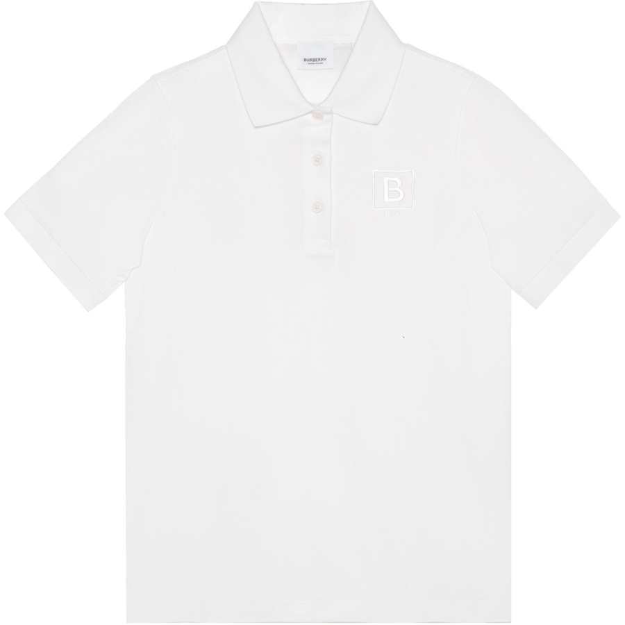 Burberry SS23 Polo Shirt Unisex White