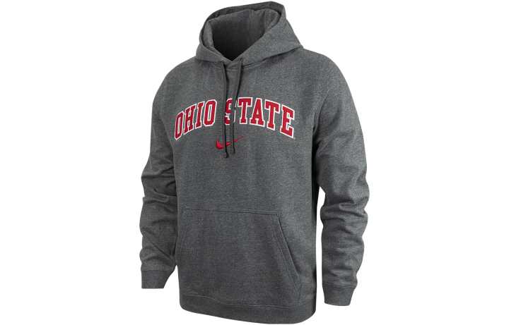 Nike Nike Sweatshirts Men's Gray Hooded Moderate Regular