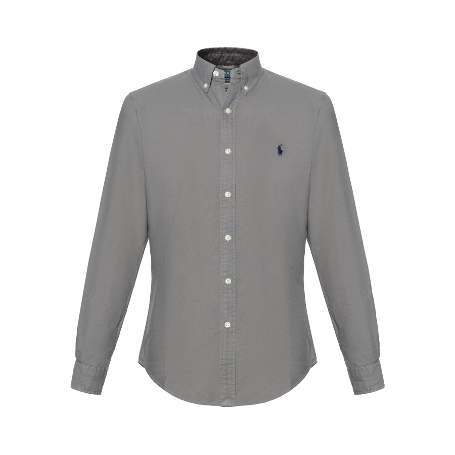 Polo Ralph Lauren SS23 Shirt Slim Fit Men's Gray