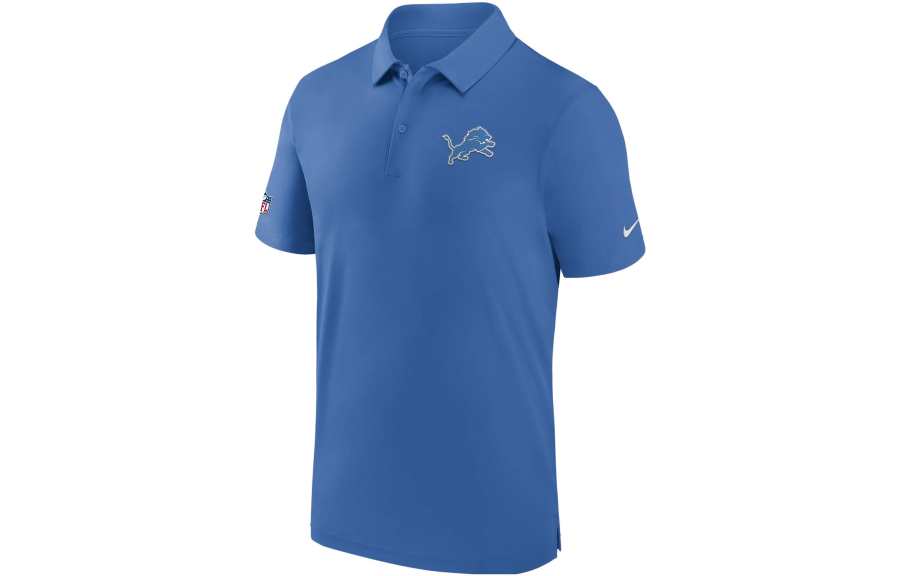 Nike Nike Polo Shirts Men's Blue Polo Collar Moderate Straight Fit