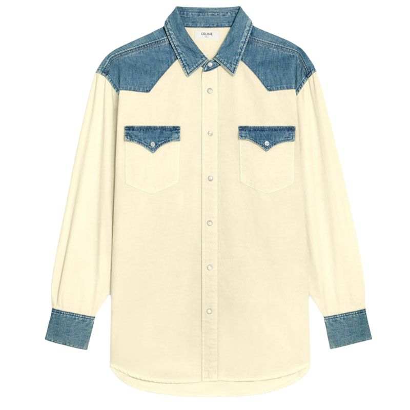 CELINE CELINE FW22 Shirt Men's Washable Color