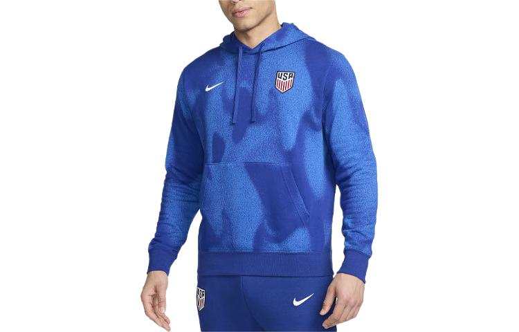 Nike Nike United States Soccer Olympic Collection USMNT Club Sweatshirt Men's Blue