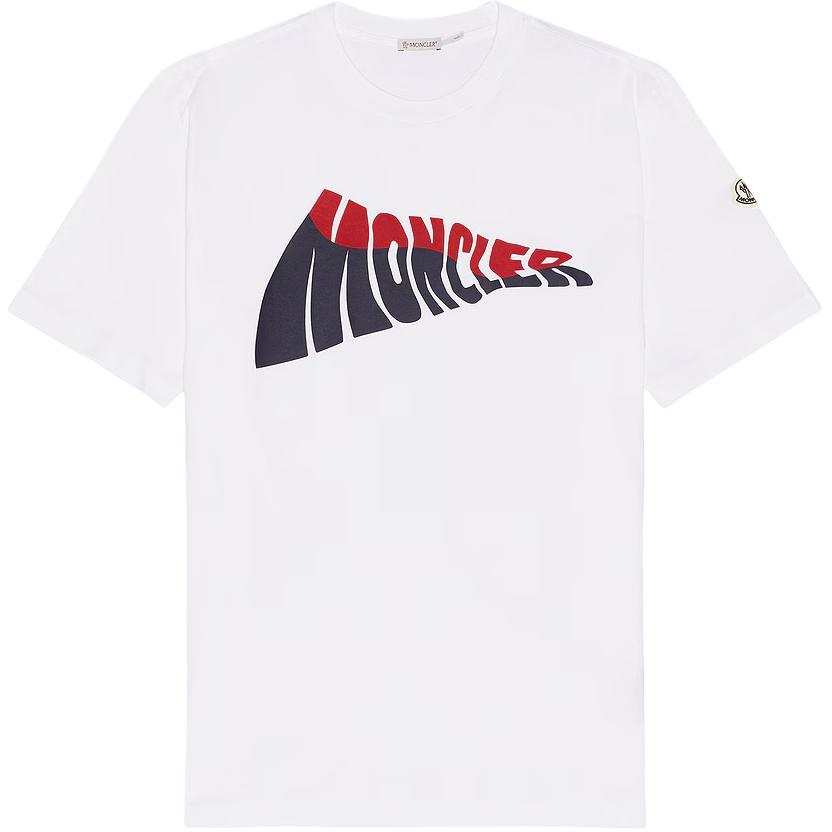 Moncler Moncler Wave Logo T-Shirt