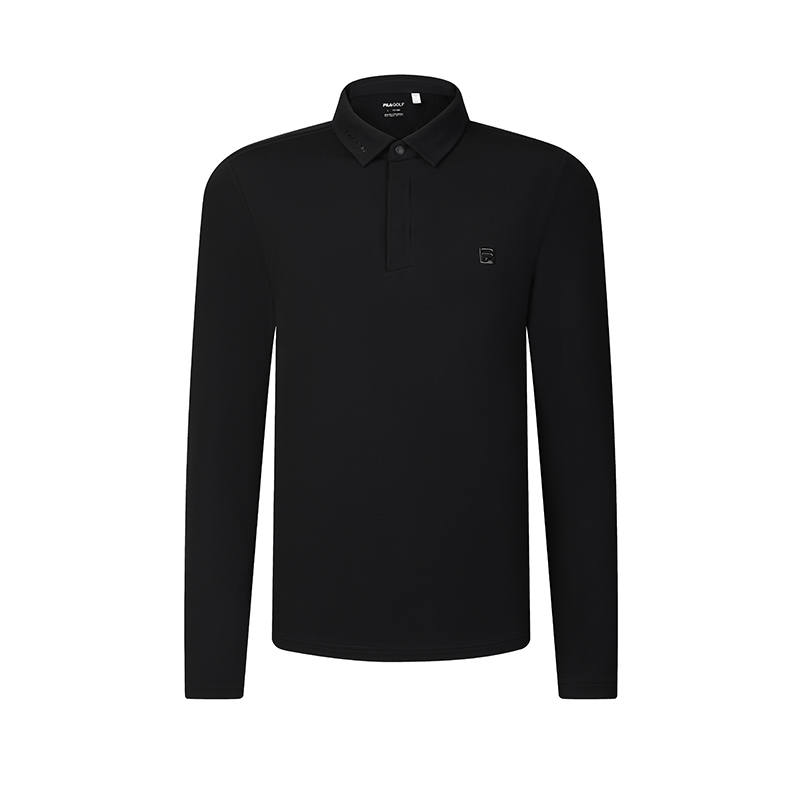 FILA Golf Polo Shirt Men's Pitch Black