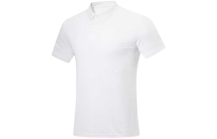 Li-Ning Li Ning Fitness Series Polo Shirt Men's Standard White
