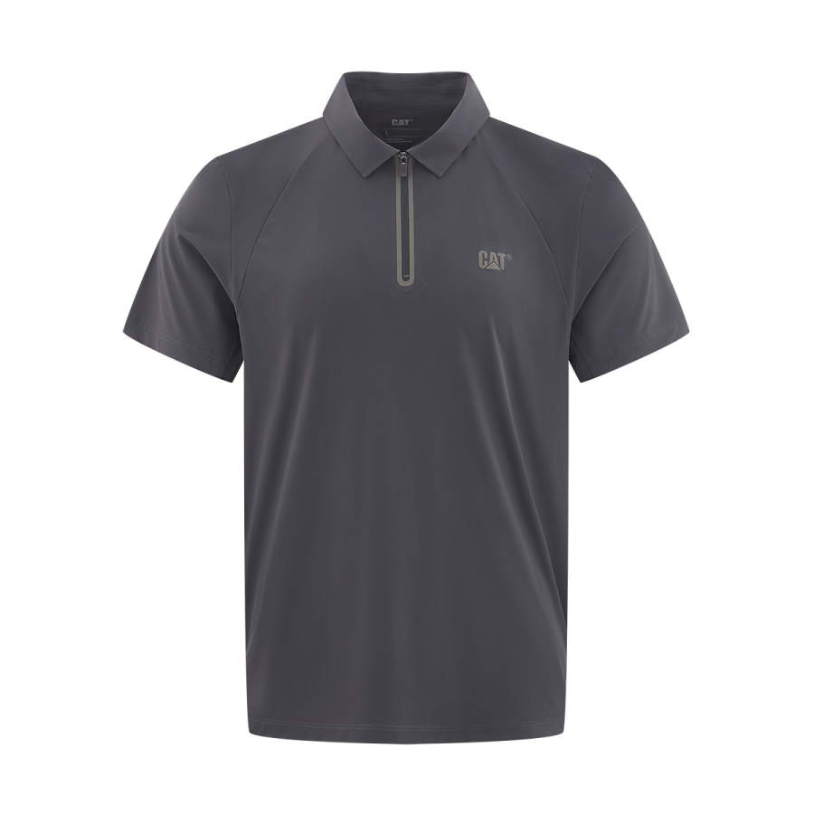 CAT Polo Shirts Men's Polo Collar Moderate Straight Fit