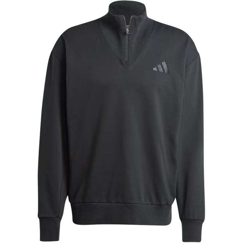 Adidas Adidas All Szn Fleece Quarter Zip Crew Sweatshirt