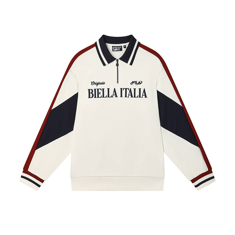 FILA Polo Shirt Men's Fresh Ivory