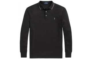 Polo Ralph Lauren FW22 Polo Shirt Custom Slim Fit Men's Black