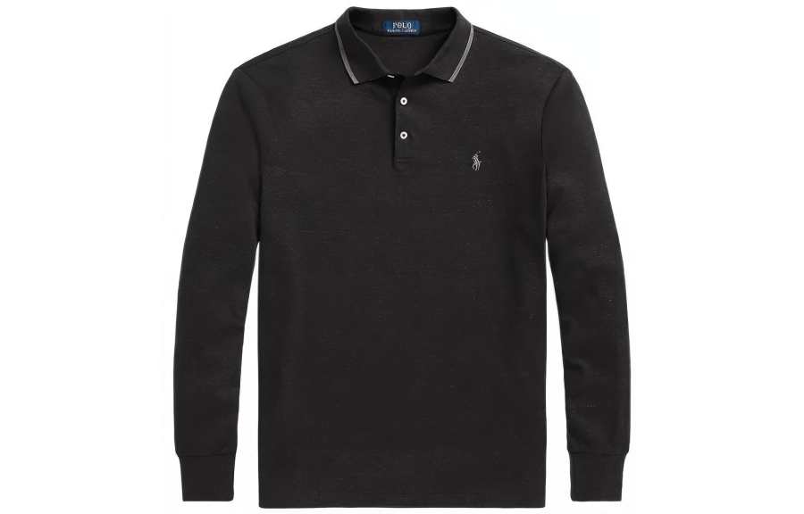 Polo Ralph Lauren Polo Ralph Lauren FW22 Polo Shirt Custom Slim Fit Men's Black