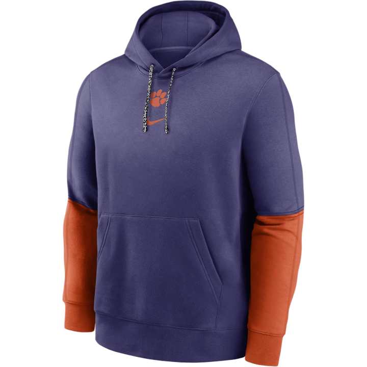 Nike Nike Clemson Tigers Sideline Team Issue Club Men's Nike College Pullover Hoodie