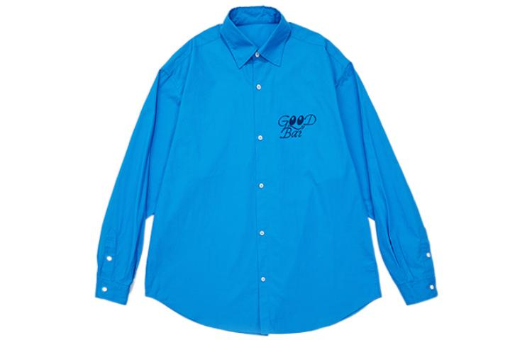 GOOD BAI GOOD BAI Shirts Unisex Lapel Moderate
