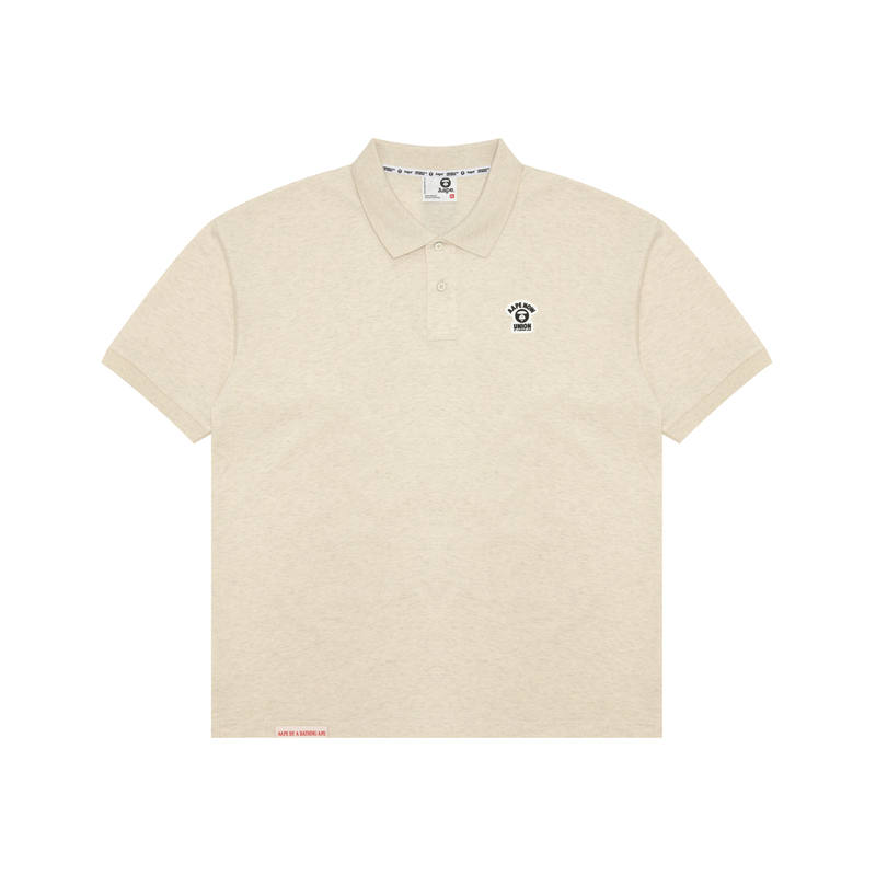 Aape Aape moonface logo polo shirt