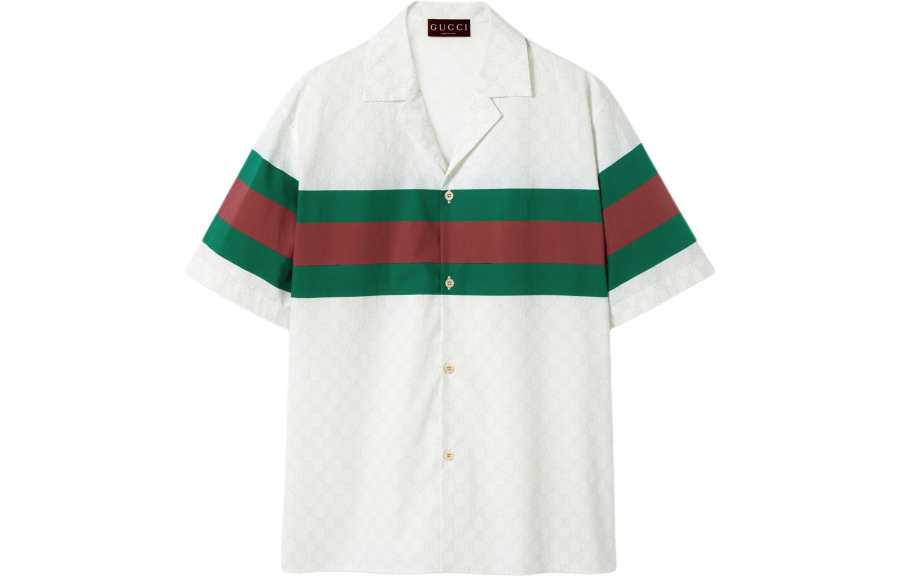 GUCCI Lido FW24 Shirt Men's White