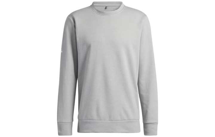 Adidas Adidas Sweatshirts Men's Medium Gray Heather Flower Crew Neck Moderate Regular
