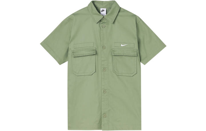 Nike Nike Shirts Men's Green Lapel Moderate Other