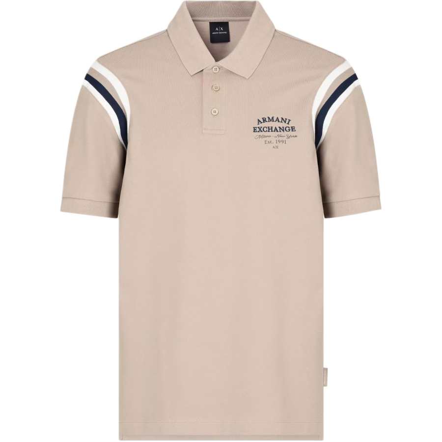 ARMANI EXCHANGE ARMANI EXCHANGEAE SS25 Polo Shirt Men's Beige