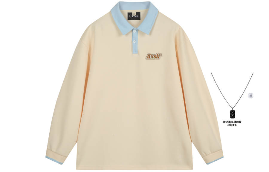 A.X.S.K Polo Shirts Unisex Polo Collar Moderate Other