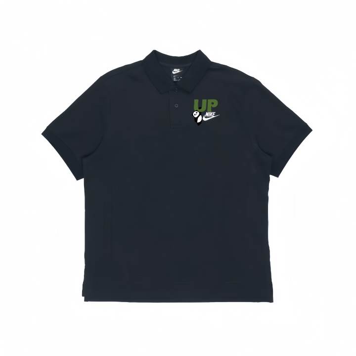 Nike Nike Polo Shirts Unisex Black Lapel Moderate Straight Fit