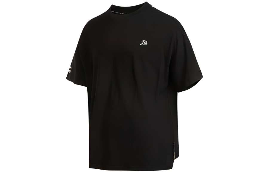 PUMA Sports Life Series T Shirts Men's Black Crew Neck Moderate Straight Fit