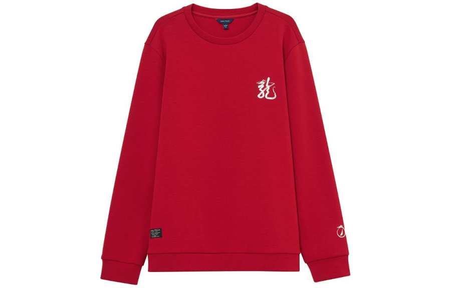 Nautica White Sail Sweatshirt Men's