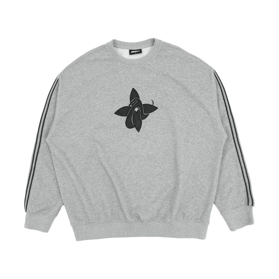 Nerdy Nerdy SS24 Sweatshirt Unisex Gray
