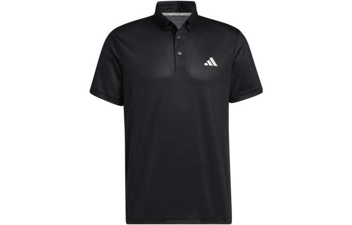 Adidas Adidas Polo Shirts Men's Black Polo Collar Thin Other