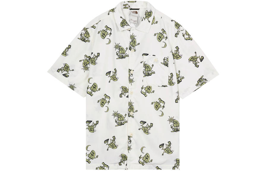 THE NORTH FACE Summer Outdoor Exploration Shirt Men's White