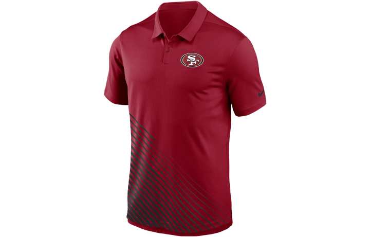 Nike Nike Dri Fit Polo Shirts Men's Red Polo Collar Moderate Straight Fit