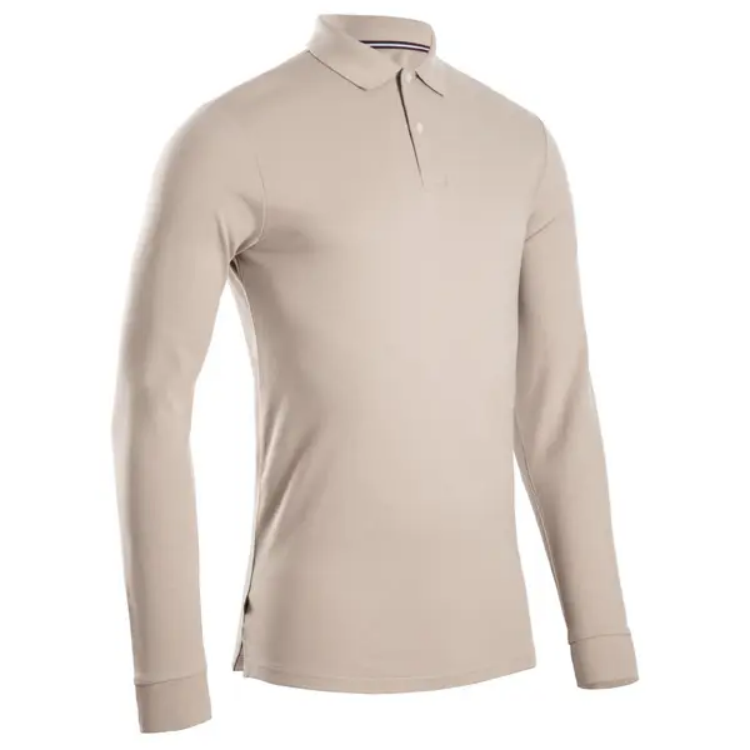 DECATHLON Polo Shirt Men's Milk Tea
