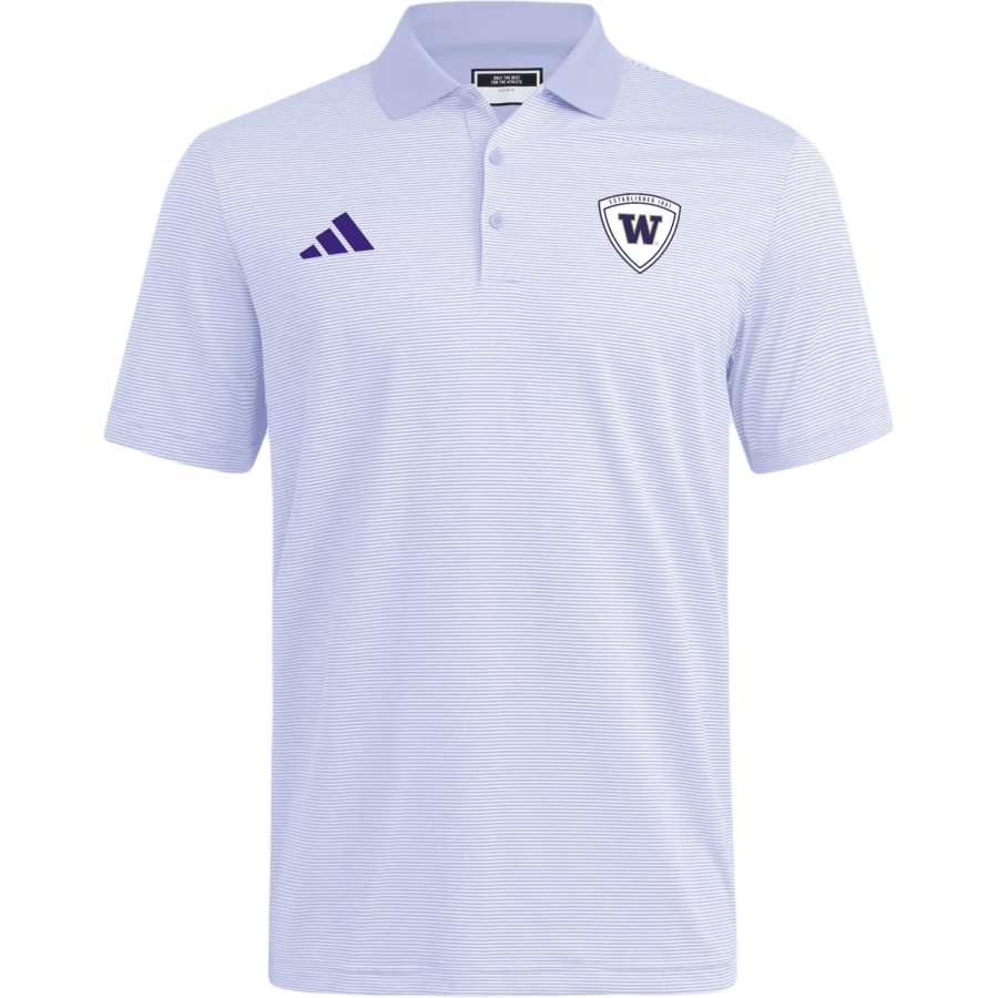 Adidas Adidas Free Shipping With AdiClub Washington Huskies Ultimate365 Spring Polo Shirt