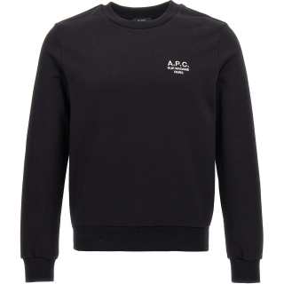 A.P.C . Logo Embroidered Crewneck Sweatshirt