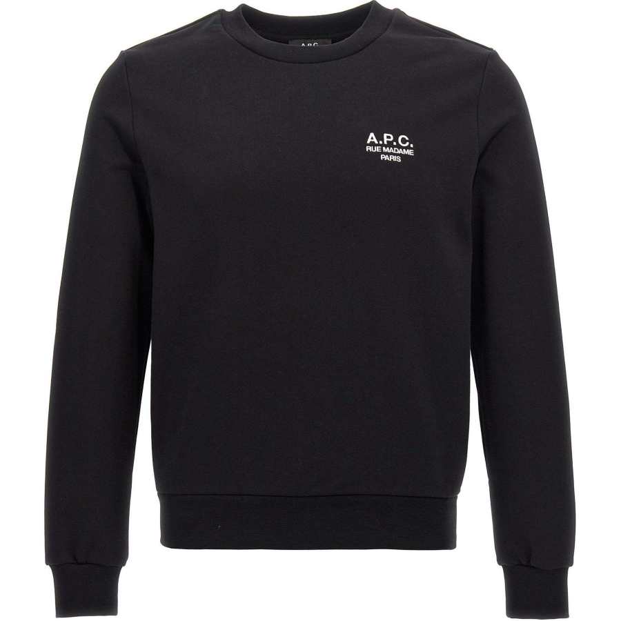 A.P.C A.P.C . Logo Embroidered Crewneck Sweatshirt