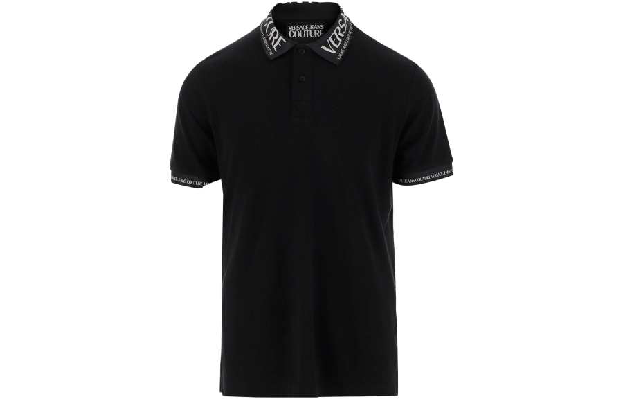 VERSACE JEANS COUTURE Polo Shirt Men's Black