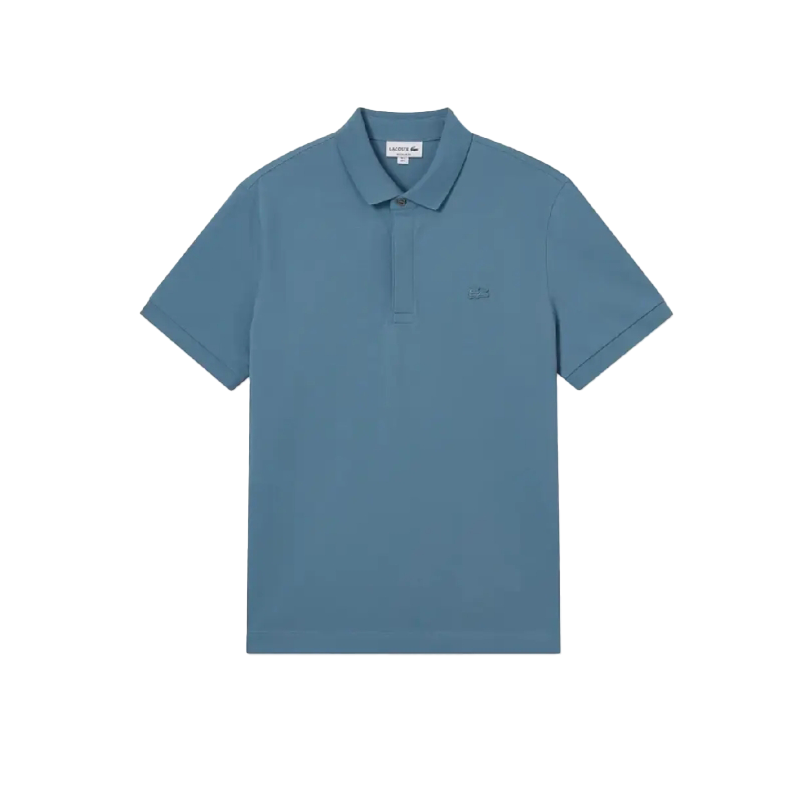 LACOSTE SS25 Polo Shirt Men's Blue Gray