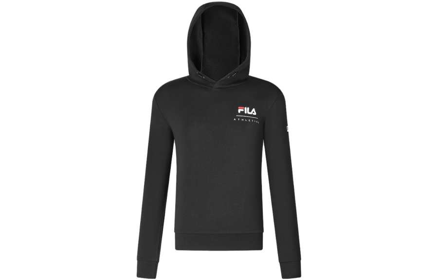 FILA Sweatshirts Men's Black Hooded Moderate Regular