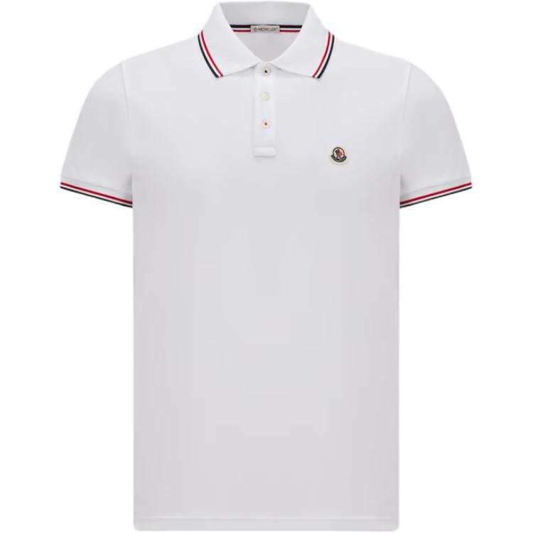 Moncler Logo Patch Short Sleeved Polo Shirt