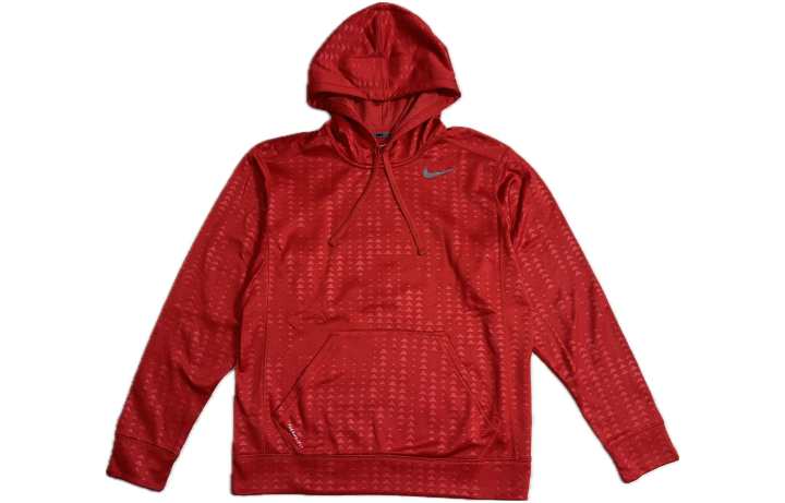 Nike Nike Sweatshirts Men's Red Hooded Thickened Other