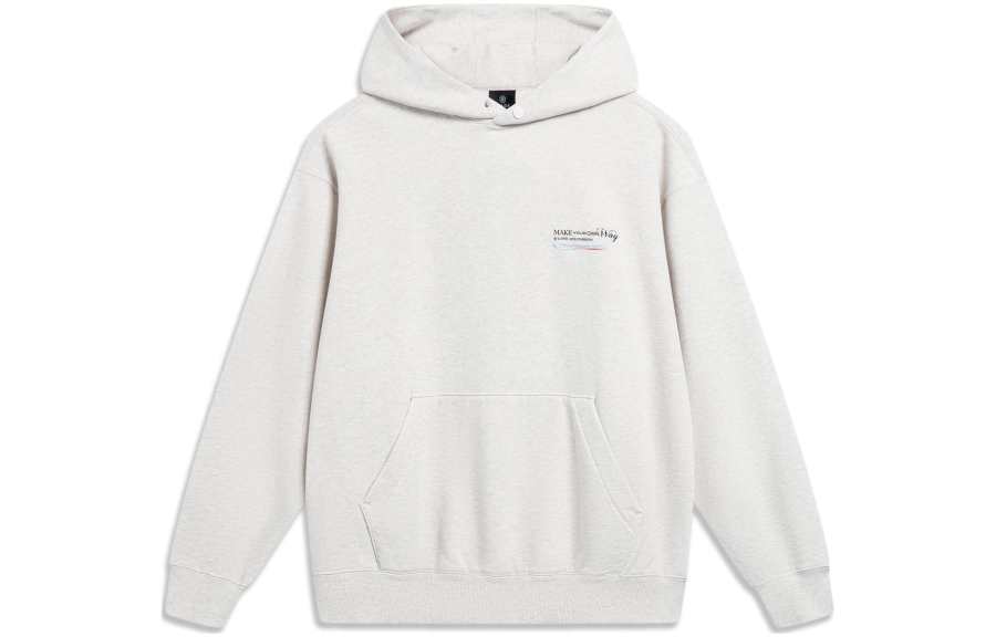Li-Ning Li Ning Wade Collection Sweatshirt Men's Heather Gray Tile Gray