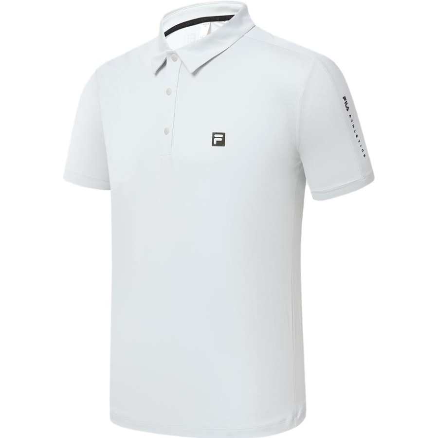 FILA Polo Shirt Men's Pearl Gray
