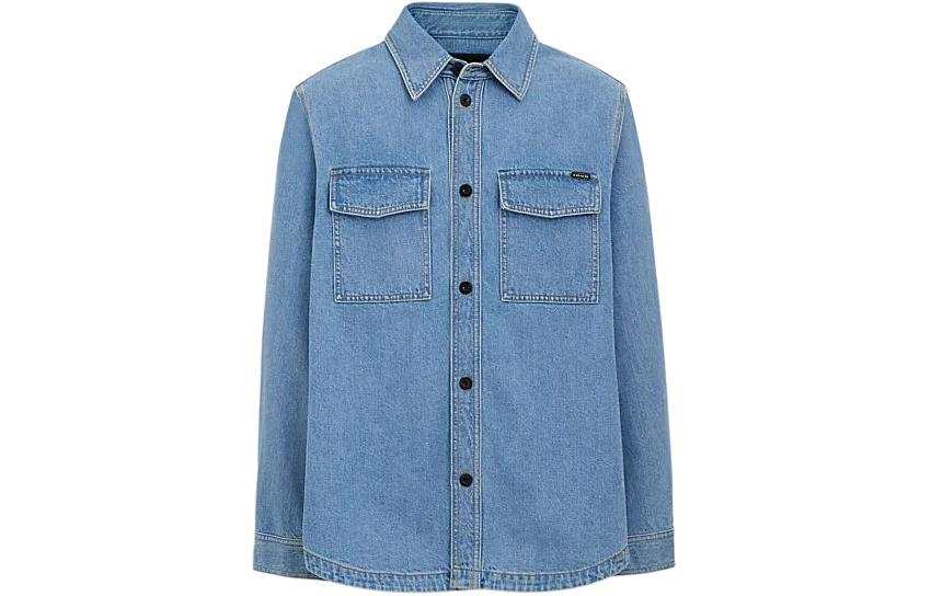 COACH COACH SS24 Shirt Men's Light Indigo