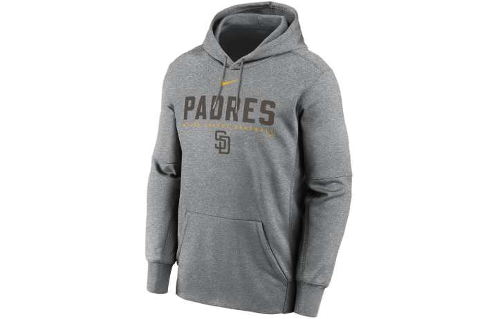 Nike Nike Sweatshirts Men's Dark Gray Hooded Moderate Regular