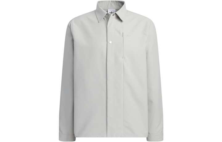 Adidas Adidas Shirts Men's Light Gray Polo Collar Moderate Other