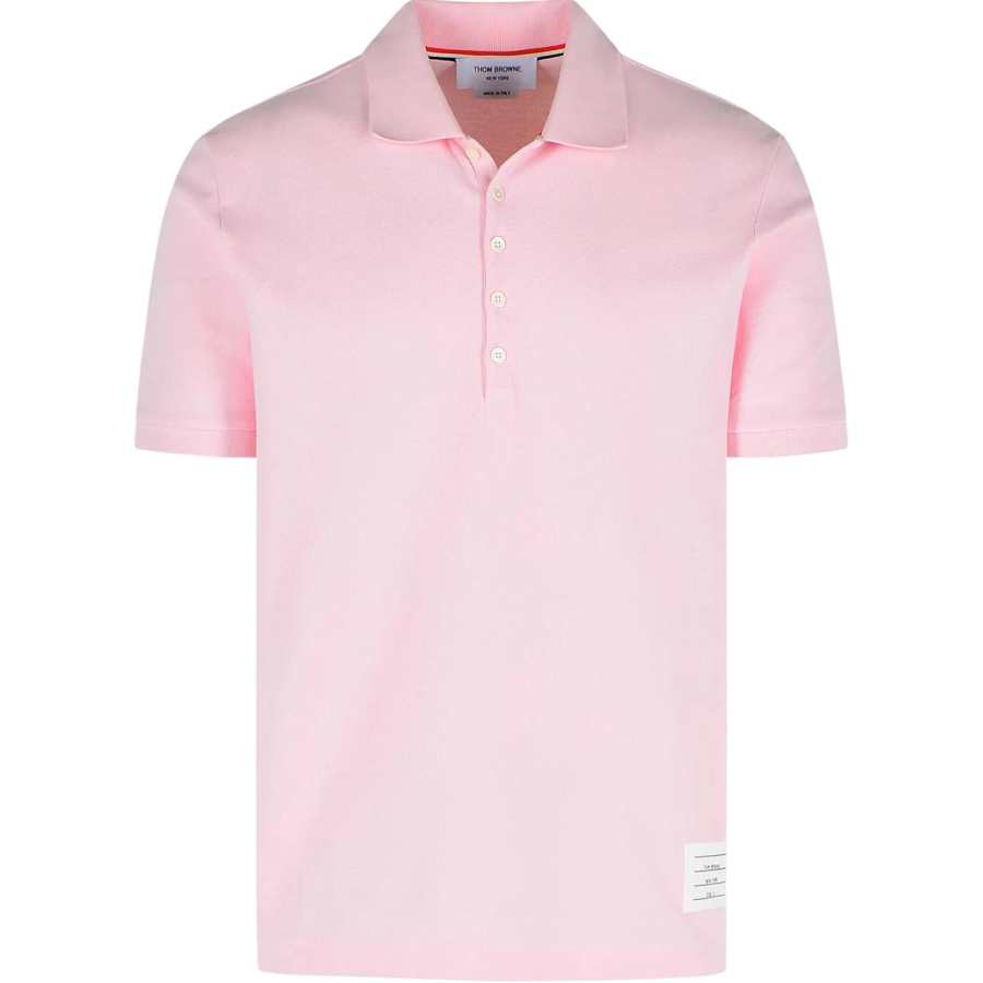 THOM BROWNE 4 Bar Short Sleeved Polo Shirt