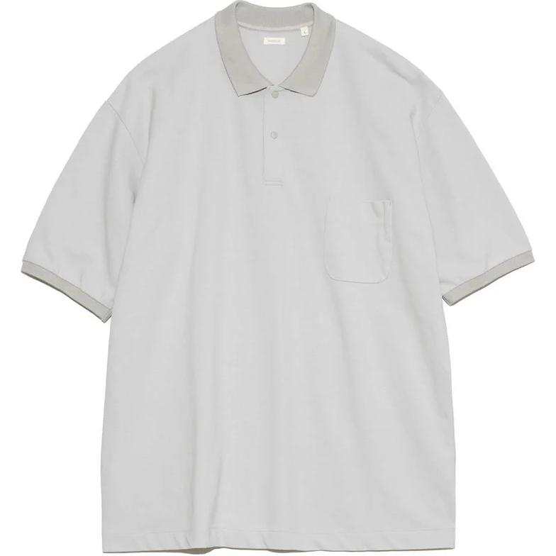 Nanamica SS25 Polo Shirt Unisex Light Beige