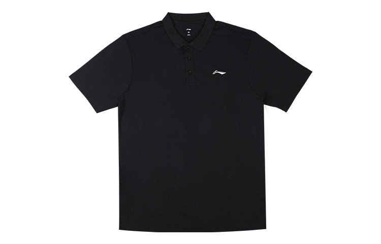 Li-Ning Li Ning Polo Shirt Unisex Black