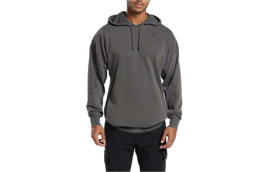 GYMSHARK GYMSHARK POWER Sweatshirt Men's Agate Gray