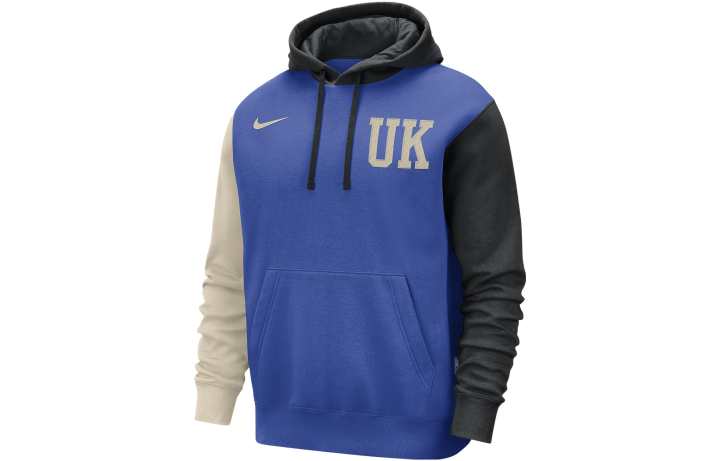 Nike Nike Sweatshirts Men's Blue Hooded Moderate Regular
