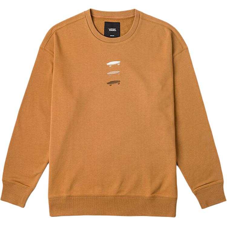 Vans Vans Sweatshirts Unisex Caramel Crew Neck Moderate Regular